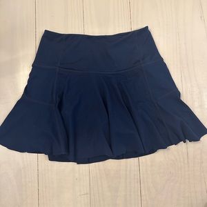 Navy Pleats and Thank You skort free people movement